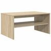 vidaXL Sofabord Sonoma eg 80 x 50 x 40 cm Konstrueret tr&aelig;