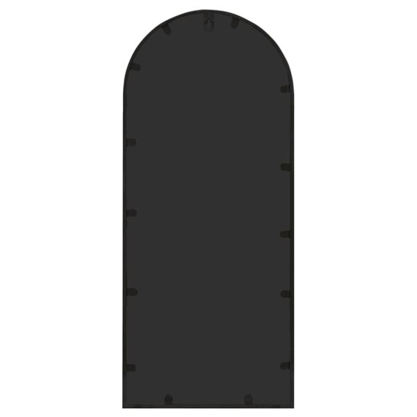 vidaXL spejl 100x45 cm jern sort
