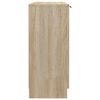 vidaXL skænk 90,5x30x70 cm konstrueret træ sonoma-eg