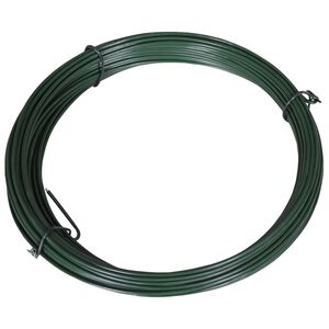 vidaXL hegnstr&aring;d 25 m 1,4/2 mm st&aring;l gr&oslash;n