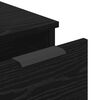 vidaXL Sideboard 3 pcs Sort eg 181 x 30 x 70 cm Konstrueret tr&aelig;