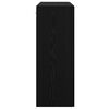 vidaXL Sideboard Sort eg 69,5 x 34 x 90 cm Konstrueret tr&aelig;