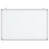 vidaXL magnetisk whiteboard 40x30x1,7 cm aluminium