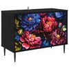 vidaXL TV-skab KIEL 69 x 33 x 50,5 cm Sort eg Konstrueret tr&aelig;