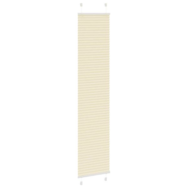 vidaXL Pliss&eacute;gardin fl&oslash;de 45x200 cm Stofbredde 44,4 cm Polyester