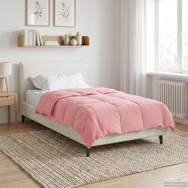 vidaXL Hel&aring;rs dyne Quilting Lyser&oslash;d 140 x 200 cm Mikrofiber