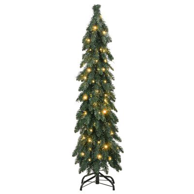 vidaXL kunstigt juletræ med 60 LED'er 120 cm