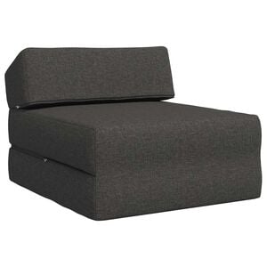 vidaXL Samlebar Sofa Seng M&oslash;rkegr&aring; 60 x 70 x 41 cm Stof