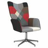 vidaXL l&aelig;nestol stof patchwork