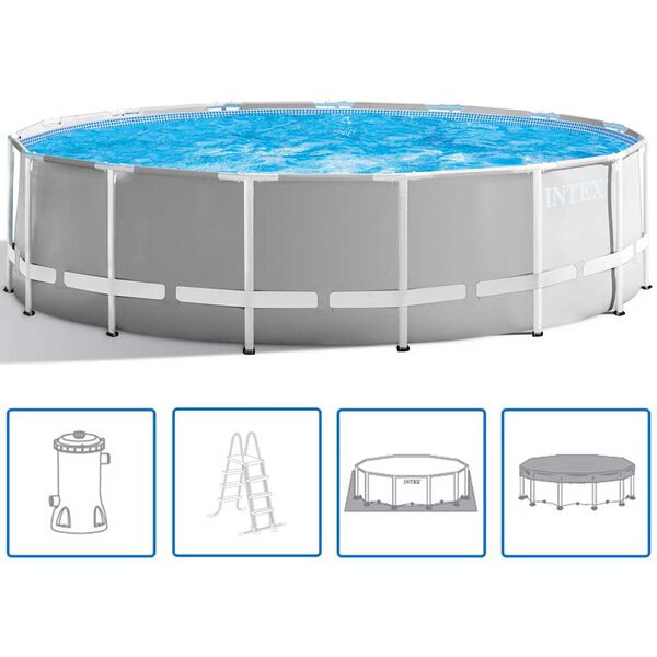 Intex Prism Frame swimmingpools&aelig;t 457x122 cm 26726GN