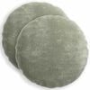 vidaXL Pudebetr&aelig;k 2 pcs HEERLEN Gr&oslash;n &Oslash; 40 cm Chenille Stof
