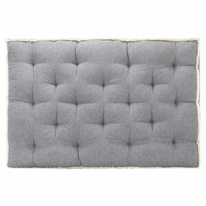 vidaXL hynde til pallesofa 120x80x10 cm antracitgr&aring;