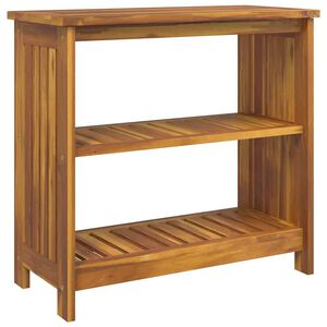 vidaXL Havekabinet Naturfarvet 75 x 35 x 70cm Massivt Akacietr&aelig;