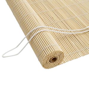 vidaXL Rullegardin Naturfarvet 90 x 160 cm Bambus