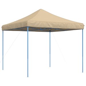 vidaXL Party Tent 292 x 292 x 315 cm Beige Oxford stof