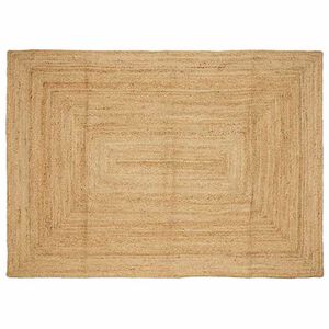 vidaXL Omr&aring;de t&aelig;ppe Naturfarvet 200 x 290 cm Jute
