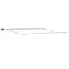 vidaXL Markiseramme Hvid 450 &times; 350 cm Aluminium