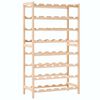 vidaXL vinreol cedertr&aelig; 57,5 x 28 x 102 cm