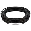 vidaXL L&aelig;dersnor 1 M&oslash;rk Brun &Oslash;1,5 mm x 50 m L&aelig;der