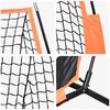vidaXL Golf Træningshjælpemidler Sort 213 x 213 cm Polyester