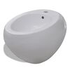 Bidet hvid keramik, v&aelig;gh&aelig;ngt