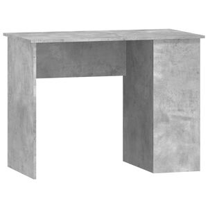 vidaXL skrivebord 100x55x75 cm konstrueret tr&aelig; betongr&aring;
