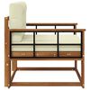 vidaXL Udend&oslash;rs Mellem Sofa Massivt Akacietr&aelig; Naturfarvet