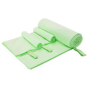 vidaXL Sports h&aring;ndkl&aelig;de s&aelig;t 3 stk. Gr&oslash;n 210 x 100 cm