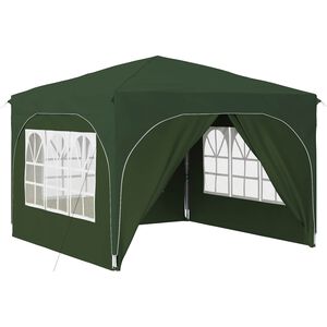 vidaXL Pop-up Festtelt 290 x 290 x 245 cm Gr&oslash;n