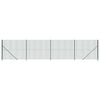vidaXL tr&aring;dhegn med flange 2,2x10 m gr&oslash;n