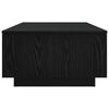 vidaXL Sofabord med skuffe Sort eg 95 x 55 x 31 cm Konstrueret tr&aelig;