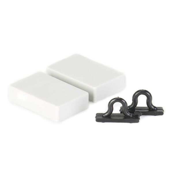 Travellife insektgardin til d&oslash;r Chenille Stripe 185x56 cm bl&aring; og hvid