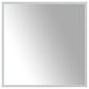 vidaXL LED badev&aelig;relsesspejl Transparent 60 x 60 cm h&aelig;rdet glas