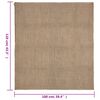vidaXL jutes&aelig;kke 30 stk. 100x110 cm 100 % jute 220 g/m2