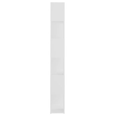 vidaXL bogskab/rumdeler 60x24x186 cm spånplade hvid