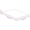 vidaXL bordplade 40x60x1,5 cm bambus