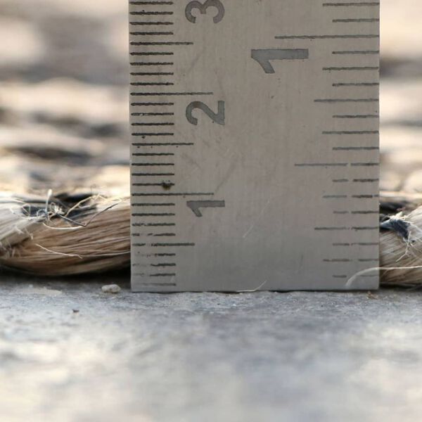 Dutch Lifestyle gulvt&aelig;ppe Jaipur Classic 200 cm rund beige og sort