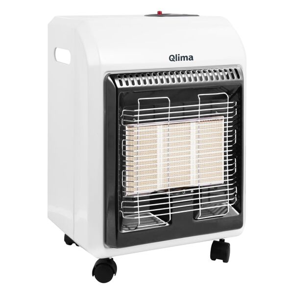 Qlima 2-i-1 gasvarmer GH 741 RM 4,1 kW hvid