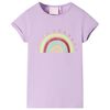 T-shirt til b&oslash;rn str. 140 lilla