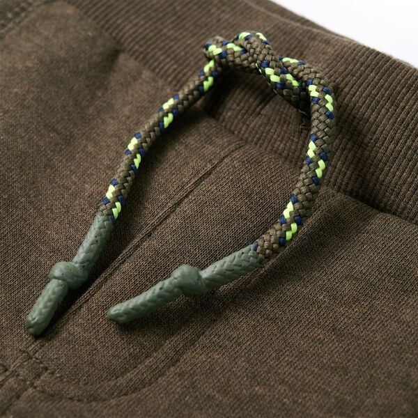 Joggingbukser til børn str. 128 kakimeleret