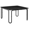 vidaXL Sofabord Sort 79,5 x 79,5 x 45 cm Konstrueret tr&aelig;