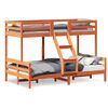 vidaXL k&oslash;jeseng 90x200/120x200 cm massivt fyrretr&aelig; gyldenbrun