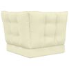 vidaXL Udend&oslash;rs Sofa Pude 3 pcs Creme Polyester