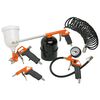 BLACK+DECKER pneumatisk tilbeh&oslash;r 5 dele 0,5 l