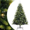 vidaXL Kunstig Hengende Juletr&aelig; 300 LEDs Gr&oslash;n 240 cm PVC og PE