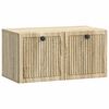 vidaXL V&aelig;gh&aelig;ngt TV-skab Sonoma-eg 59,5 x 31 x 30 cm Konstrueret tr&aelig;