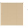 vidaXL Persienner Lys Brun med M&oslash;nster 150 x 160 cm 25 mm PVC