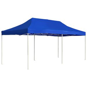 vidaXL foldbart festtelt aluminium 6 x 3 m bl&aring;