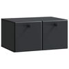 vidaXL V&aelig;gh&aelig;ngt TV-skab 59,5 x 41 x 30 cm Sort Konstrueret tr&aelig;