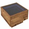 vidaXL Sofabord Gammelt tr&aelig; 40 x 40 x 30 cm